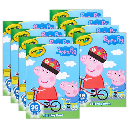 Crayola® Peppa Pig Coloring Book, 8ct.